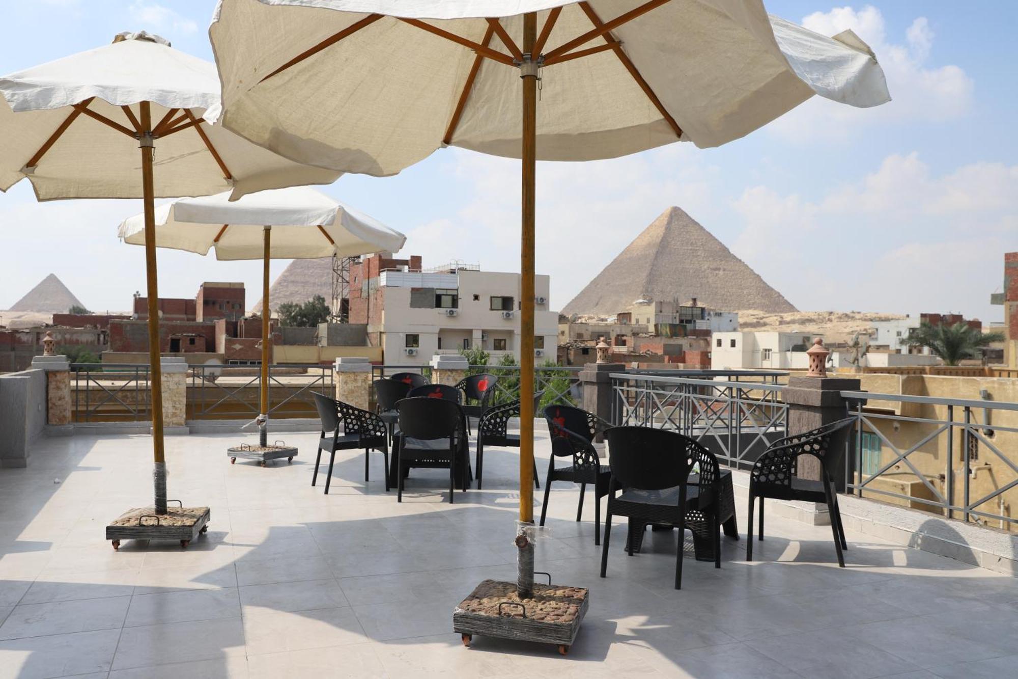 King Khufu Pyramids View Hotel 开罗 外观 照片